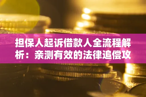 北京担保人起诉借款人全流程解析：亲测有效的法律追偿攻略