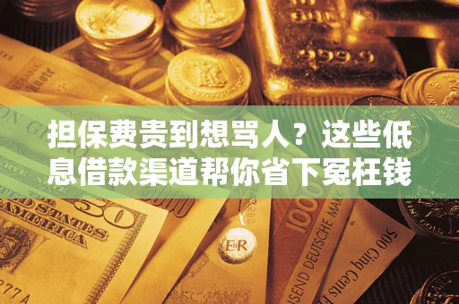 北京担保费贵到想骂人？这些低息借款渠道帮你省下冤枉钱