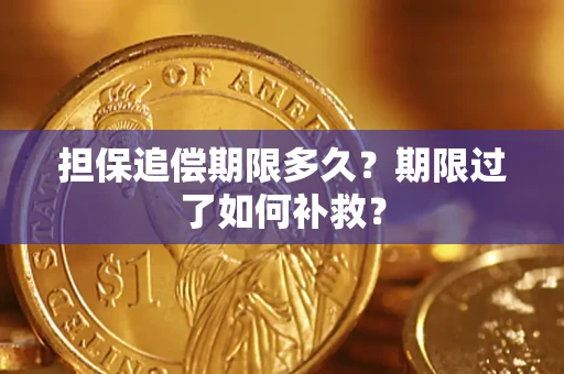 北京担保追偿期限多久？期限过了如何补救？